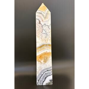 Stunning Orange Calcite Point Tower
